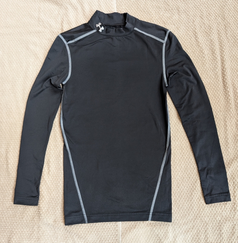 Under Armour Men's Black Cold Gear Compression Shirt
